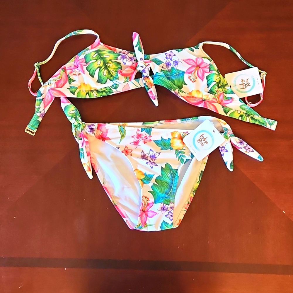 Floral Indigo Rein Bikini